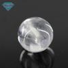 Huagang Gem Full Hole Beads Zircon Branco Pedra Nua Round Hole Beads DIY Fábrica Atacado