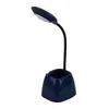 Porta-canetas luminária de mesa simples quarto mesa de cabeceira desktop luz noturna LED recarregável porta-canetas luminária de mesa estudante luz para leitura escrita