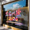 El Negocio Está en Auge 2027 Pegatinas Decorativas para Ventanas para el Festival de Primavera y Año Nuevo, Calcomanías para Ventanas de Centros Comerciales, Pegatinas Estáticas para Vidrio de Ventanas de Tiendas Festivas