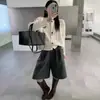 Nuevo Producto Primavera 2026: Cardigan de Punto Trenzado con Cuello Redondo Estilo Coreano Dulce Rojo de Buena Suerte para Año Nuevo con Caballo Pequeño