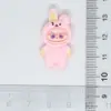 Acessórios de Resina Labubu Sanrio Brilhantes DIY Grampo de Cabelo Headband Chaveiro Pingente Material Artesanal Venda por Atacado