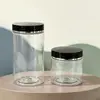 Pote plástico de boca larga com rosca 68, pote de 250g para creme facial, 500g para máscara capilar, fornecimento de materiais de embalagem cosmética