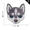 Etiqueta de Bordado por Computadora Yuanda Suministro Transfronterizo Parche de Bordado de Animales de Dibujos Animados Parche Accesorios para Ropa Parche de Tela para Bordado DIY
