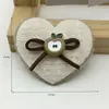 Tela de Dibujos Animados Inglés Manzana Oso Corazón Lazo Accesorios DIY Accesorios para Ropa Hechos a Mano