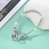Correa de Teléfono con Pedrería Transfronteriza, Cadena de Cuentas Completamente de Diamante, Colgante de Cadena para Bolsos, Decoración de Bolsos, Correa de Teléfono para Muñeca, Cadena para Teléfono