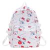 Temporada Escolar Mochila Escolar Feminina Fresca Doce Mochila de Menina Ensino Fundamental Médio Mochila de Estudante Leve Grande Capacidade Bolsa de Viagem