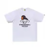 Suministro mayorista transfronterizo Chaopai de comercio exterior a 260g éxito de ventas BAPE cabeza de simio tiburón camiseta de manga corta 21