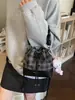 Moda Transfronteriza 2026 Primavera Nuevo Estilo Bolso de Mano Bolso Cubo Bolso de Hombro a Cuadros de Moda Bolso Cruzado Simple Versátil para Mujer