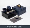 Caja de almacenamiento para juego de té de viaje al aire libre, bolso, tetera, taza, coche, juego de té de Kung Fu, caja de regalo, regalo de empresa