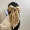 Grampo de Cabelo Arco Longo de Comércio Exterior Transfronteiriço Sensação Tecido Combinação Livre Acessório de Cabeça Longo para Mulheres