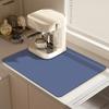 Estilo Simples Bancada de Cozinha Balcão Máquina de Café Tapete Anti-Manchas Mesa de Chá Vinho Tapete Absorvente Tapete de Isolamento Térmico para Fogão Suporte de Drenagem