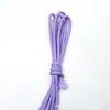 Fábrica de Cuerda de 4 mm Suministro Directo de Fábrica Colorida Trenzada Poliéster Hilo de Núcleo Accesorios para Ropa y Zapatos Fábrica