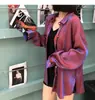 Camisa de mujer estilo Hyuna con vibra de Hong Kong, princesa sirena polarizada MM, talla grande holgada de manga larga con protección solar