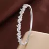 Pulsera Geométrica Irregular de Cielo Estrellado, Pulsera Fresca y de Alta Calidad con Flor de Mariposa, Exclusivamente para Ventas Transfronterizas, Directamente del Fabricante