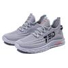 Zapatos para Hombre Talla Grande 39-48 Producto Nuevo Transfronterizo Primavera y Verano Tejido de Malla Transpirables Zapatos de Coco Modernos con Cordones Suela Suave Zapatos Deportivos para Hombre
