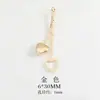 Mia fabricantes venta al por mayor materiales para joyería hecha a mano pendientes colgantes largos pendientes pendientes accesorios venta caliente transfronteriza