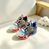 Beibeitongxue talla 28-32 malla doble populares zapatos casuales transpirables para niños, zapatos deportivos con suela suave de goma EVA