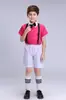 Traje de Coro Infantil para 1º de Junho Calça com Suspensório Masculina Traje Vestido Traje para Performance de Recitação de Poesia Infantil