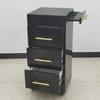 Gabinete de Trabajo para Barbería Simple Rojo Salón de Peluquería Barbería Gabinete de Herramientas Gabinete de Almacenamiento para Peluquería Carro Mesa de Herramientas