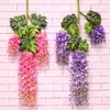 Guirnaldas de Flores de Glicinia para Bodas Enredadera de Flores Enredadera de Flores de Seda Guirnaldas de Flores Enredadera de Flores Artificiales Flores Colgantes Suministros de Flores Decorativas