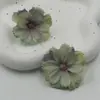 Flores de simulação diy cabeças de flor multicamadas Headdress Hanfu guirlanda de flores artesanal materiais flores de seda flores para grampo de cabelo flores para decoração de casamento flores