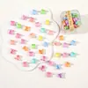 Al por mayor versión coreana de color caramelo dibujos animados clip flor pequeña estrella de cinco puntas pasador de princesa pinza de garra pasador femenino joya en caja