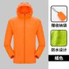Ropa con Protección Solar Estampado Personalizado logo Exterior Cortavientos para la Piel Transpirable Chaqueta Fina Ropa de Trabajo Construcción de Grupos Deportes Hombres y Mujeres