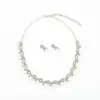 Conjunto de Collar y Aretes Europeos y Americanos Transfronterizo Joyería de Moda para Vestidos de Novia, Fiestas, Banquetes y Uso Diario