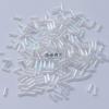 Série Fantasia Transparente Conjunto Completo de Miçangas de Arroz, Miçangas Tubulares, Miçangas de Canto, Miçangas Soltas, Joias DIY Feitas à Mão, Acessórios de Vestuário Costurados à Mão