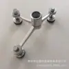 160 Conectores de Tres Garras Son Fabricados por un Fabricante Especializado en Toldos de Lluvia de Soporte Puntual y Fachadas de Cristal; Conectores de Muro Cortina de Vidrio para Escaleras al por Mayor