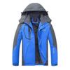Outono e inverno roupas de tamanho grande Rush masculino ao ar livre marca da moda jaqueta à prova de vento feminino inverno forrado de lã engrossado impermeável terno de montanhismo masculino
