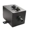 Tanque de Aceite Cuadrado Transpirable para Modificación de Automóviles Transfronteriza del Fabricante con Filtro de Aire, Tanque de Aceite, Tanque de Combustible Auxiliar 2L