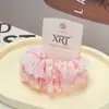 Diadema Floral de Gasa Fresca y Colorida, Elástica y Cómoda para Uso Prolongado, Estilo Coreano, Estilo Ins, Suave y Atmosférica, Accesorio para el Cabello Femenino