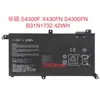 Para batería de portátil ASUS Lingyao S2 generación VX60G X571G S4300U S4300F B31N1732
