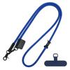 Cordão para Celular Transversal 7mm Alça de Pescoço Cordão para Celular Trançado Grosso Cordão Transversal Multifuncional Espaçador de Celular DIY