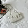 Nova Bolsa de Axila com Textura de Camurça Outono/Inverno 2025, Bolsa de Ombro de Camurça Fosca para o Trabalho, Bolsa Baguette Retro de Nicho
