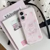 Funda de teléfono magnética con soporte de oso de helado lindo 17promax adecuada para 16pro magnética de doble capa 15Proma