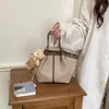 Bolso Grande de Moda y Sencillo para Mujer 2026 Nuevo Bolso de Hombro Individual para el Trabajo Bolso Cubo de Mano de Alta Gama Bolso Tote