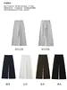 Pantalones Acampanados Estilo Americano para Mujer, Otoño e Invierno 2025 Nuevos Pantalones de Pierna Ancha de Vellón de Cordero, Pantalones de Chándal Gruesos de Cintura Alta Forrados de Vellón de Invierno