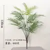 Simulación Mono Dorado de Nariz Chata Helecho Cabeza de Mono Helecho Planta Verde en Ramillete Paisaje en Miniatura Paisajismo Plantas de Helecho Grandes para Piso Decoración del Hogar