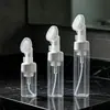 Frasco com pump para mousse, frasco spray com pump para dispensar espuma, frasco de refil para viagem, frasco vazio para sabonete facial, frasco vazio portátil para uso doméstico