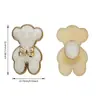 Ventas Directas de Fábrica Zuecos DIY Estilo Ins Electrochapado en Oro ABS con Diamante Perla Lazo Varios Estilos Mayoreo