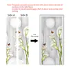 Renovação de Casa para Aluguel Adesivos de Porta de PVC, Adesivos de Parede à Prova d'Água para Portas de Armário, Adesivos Removíveis para Portas de Vidro, Decoração de Casa Jit Dropshipping