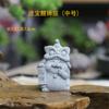 Imitação bluestone feliz pequeno leão decoração jardinagem flor tanque de peixes micro paisagem paisagem paisagem fenglion mestre pequena decoração estilo chinês