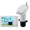 Medidor de Nível de Líquido Ultrassônico Multifuncional Doméstico Display Digital Tanque de Água Medidor de Nível de Água Monitor de Nível de Água Alarme de Nível Alto e Baixo de Água