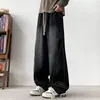 2026 Novo Jeans Tendência Estilo Americano para Trabalho Versátil para Homens, Marca Tendência Primavera e Outono Calças Retas Largas Leg Cool