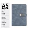 Cuaderno A5 Personalizado Piel Suave Cubierta para Minutas de Reunión Diario de Negocios Página Interior Se Puede Imprimir con Logo Simple