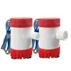 Venta Directa Bomba de Fondo de Cabina de Agua Salada para Yates 12V24V CC Micro Bomba de Agua Bomba Sumergible Bomba de Aguas Residuales Marinas para Yates