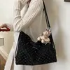 Bolso Tote de Lunares Nuevo de Verano 2026 Transfronterizo para Mujer, Bolso de Hombro Moderno y Elegante, Mochila de Viaje de Alto Valor