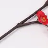 Venta al por mayor de fabricantes Flores de ciruelo artificiales, Flores de cera, Flores de ciruelo rojo, Flores de cerezo, Flores de ciruelo falsas, Flores de seda, Flores artificiales, Flores de durazno, Flores artificiales, Transfronterizo